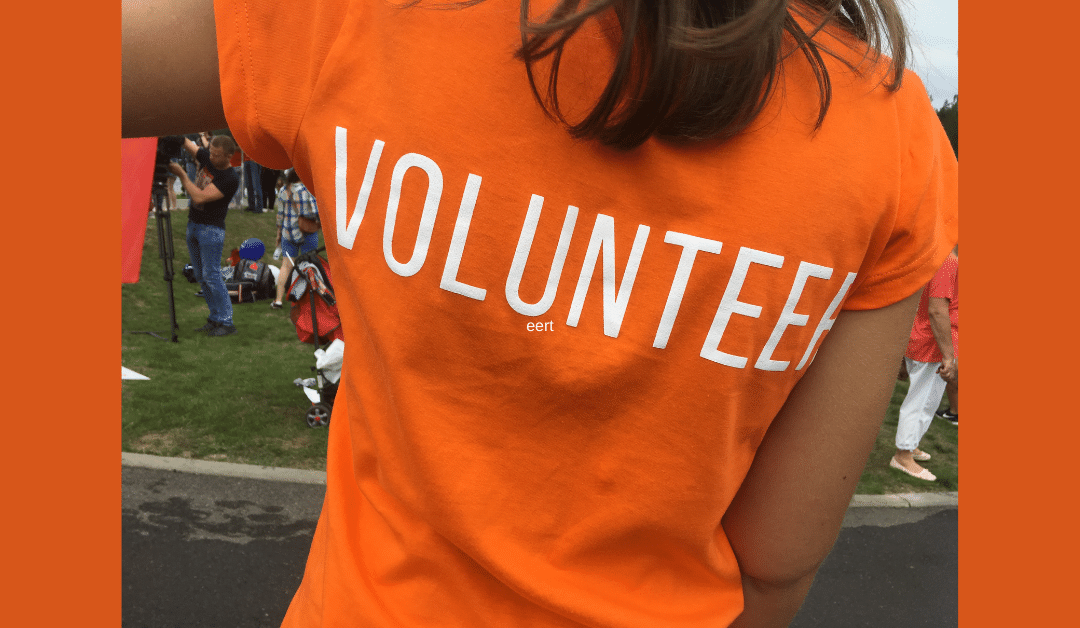 We Appreciate Our Volunteers