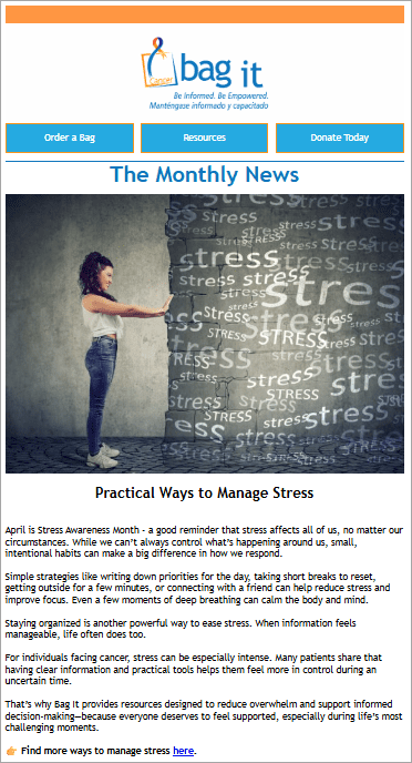 April Newsletter cover 2026