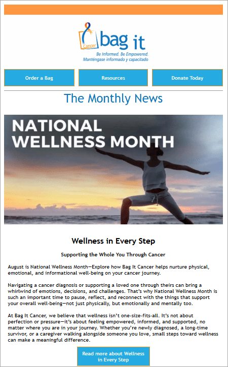 August 2025 Newsletter cover