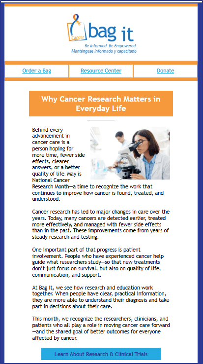 May 2026 Newsletter cover