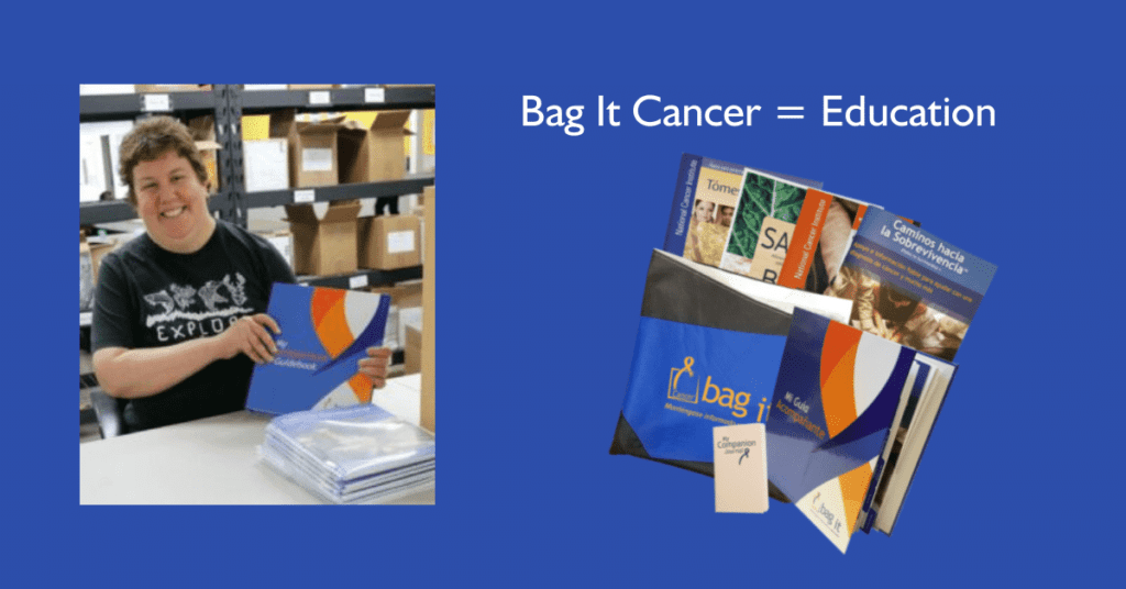 Bag It Cancer=Education