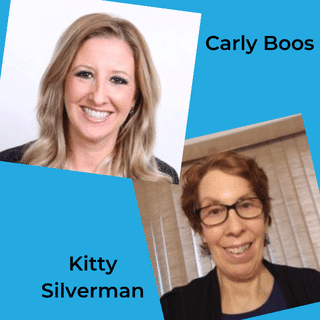 Photo of Carly Boos and Kitty Silverman