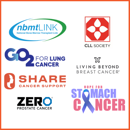 cancer-specific bag it bag partner logos