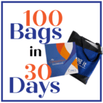 100 Bags In 30 Days logo