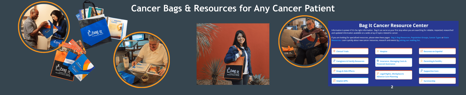 Cancer Bags & Resources for Any Cancer Patient Cancer Bags & Resources for Any Cancer Patient